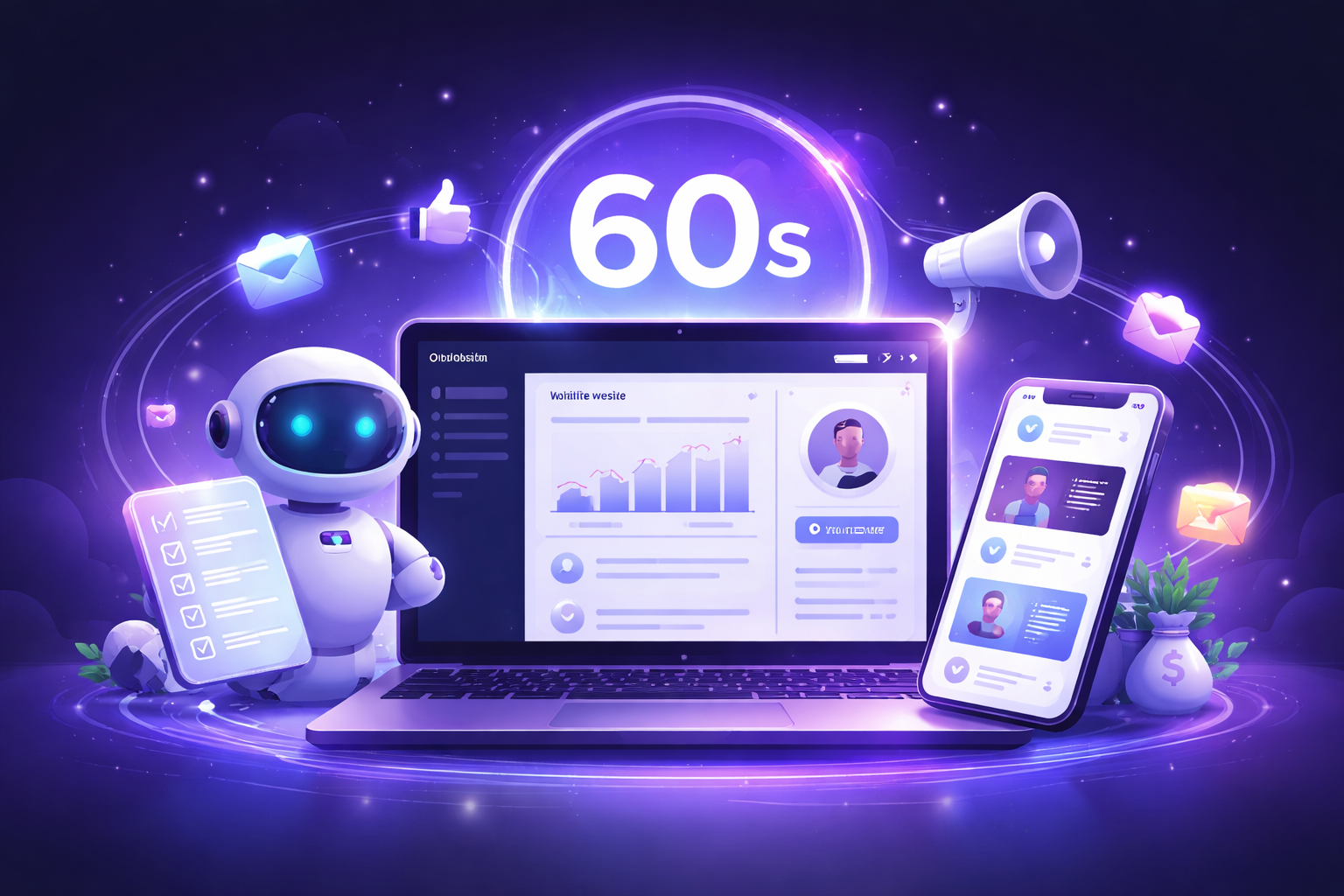 Site d'affiliation créé en 60 secondes par l'IA